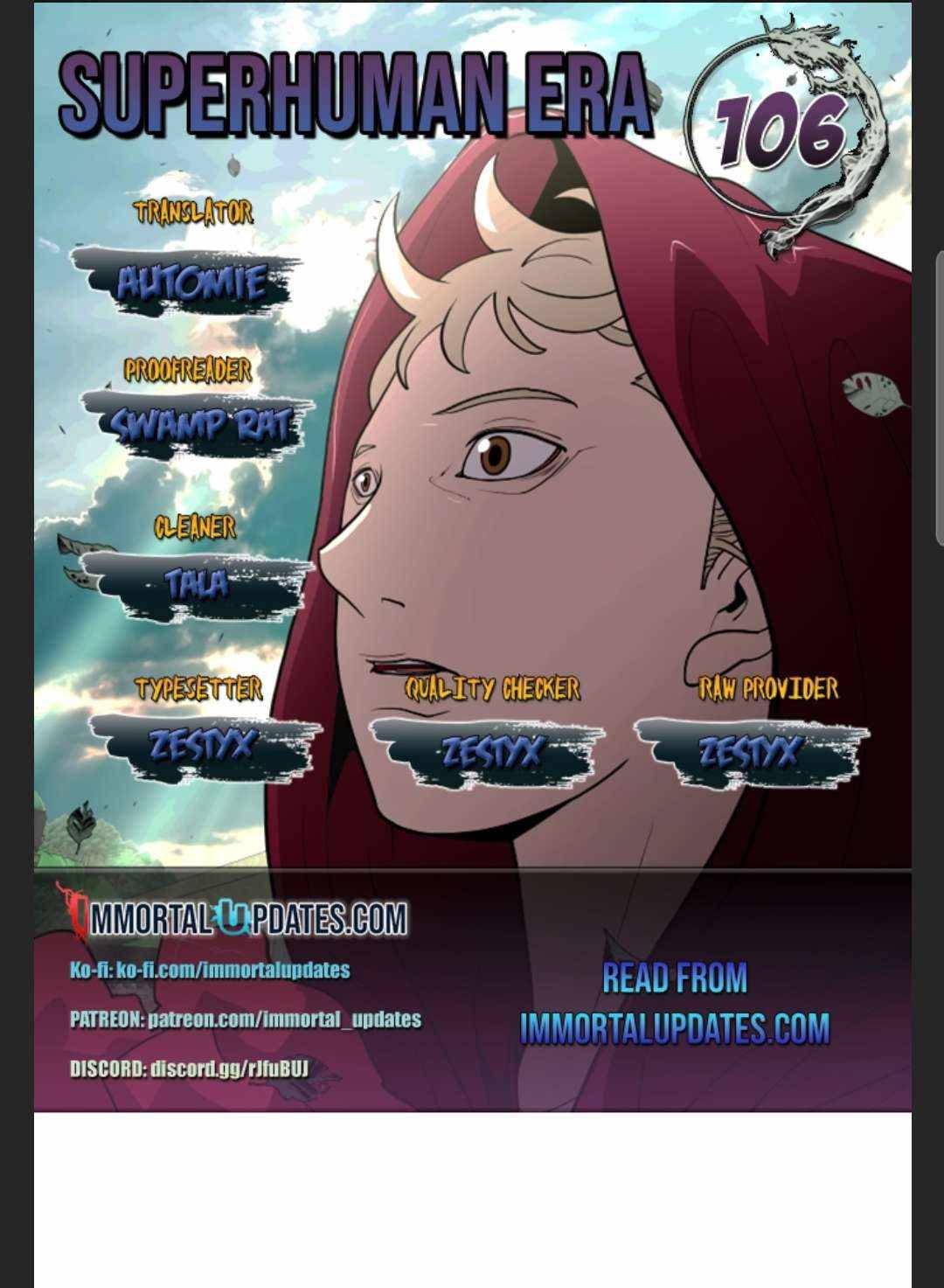 Superhuman Era chapter 106 page 1