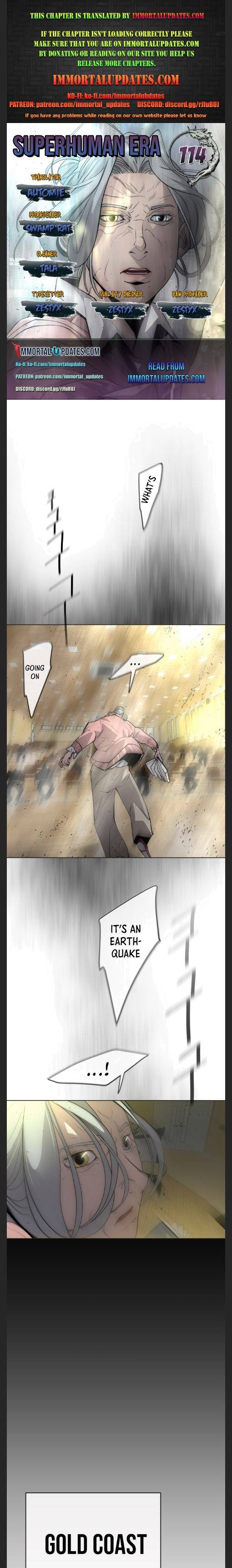 Superhuman Era chapter 114 page 1