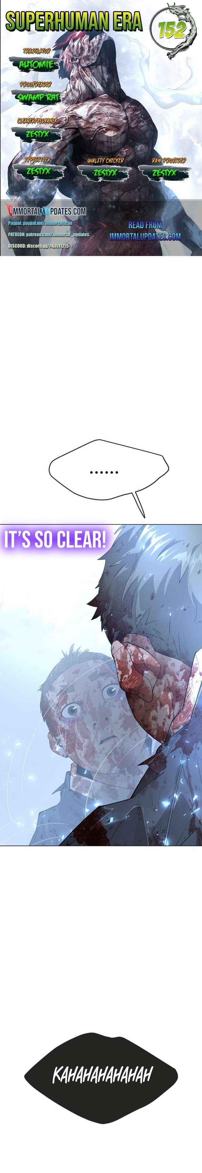 Superhuman Era chapter 152 page 1
