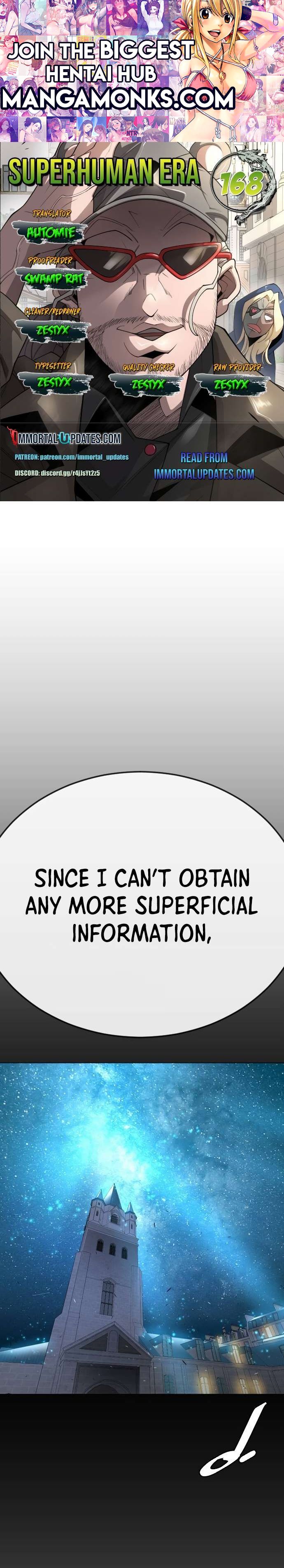 Superhuman Era chapter 168 page 1