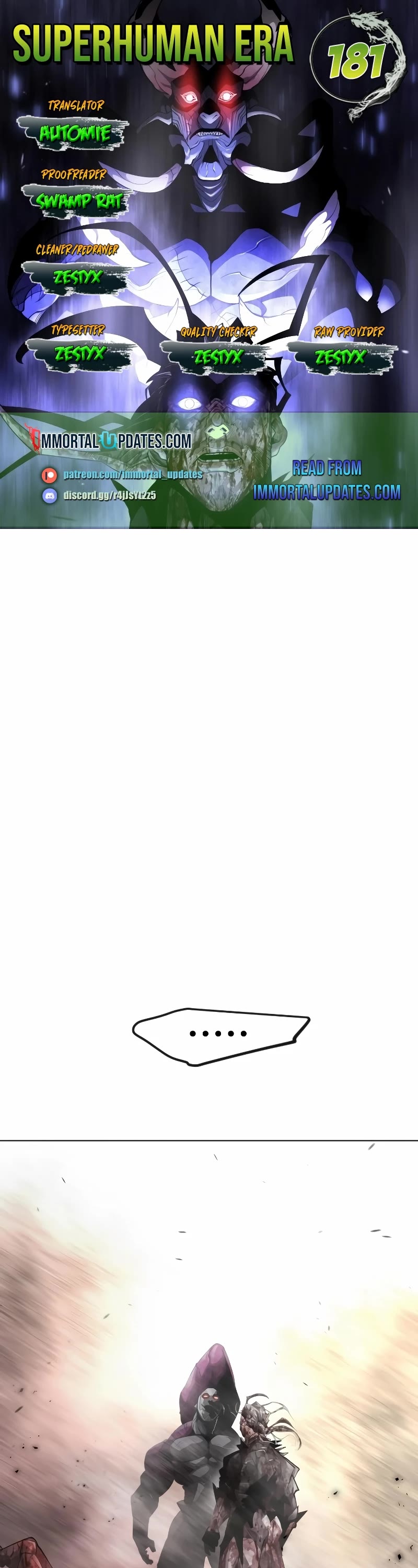 Superhuman Era chapter 181 page 1