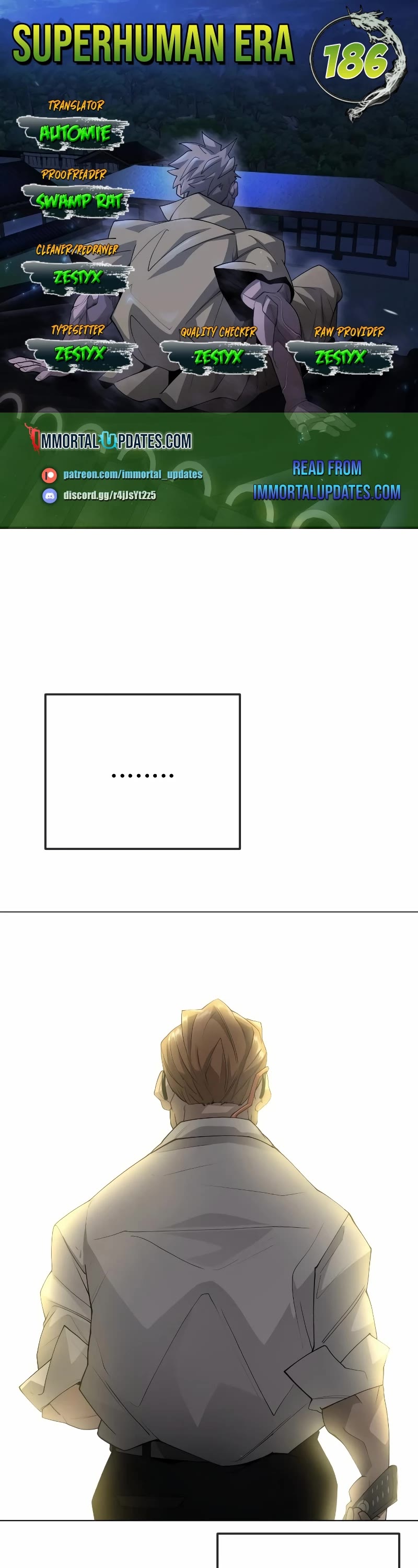 Superhuman Era chapter 186 page 1