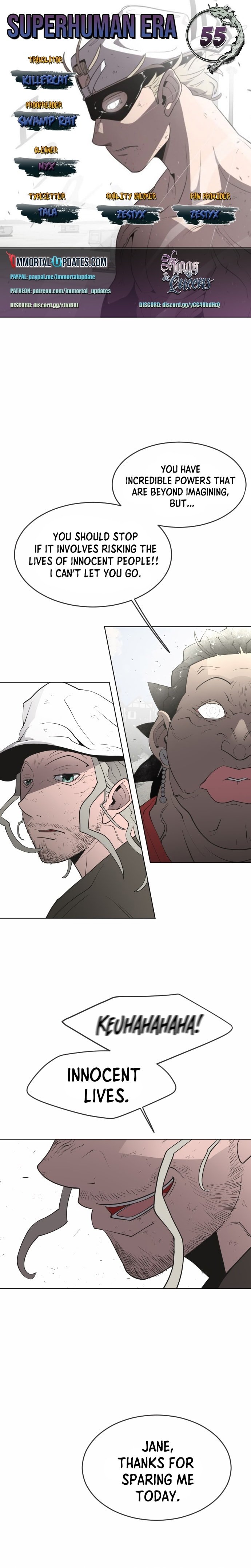 Superhuman Era chapter 55 page 1