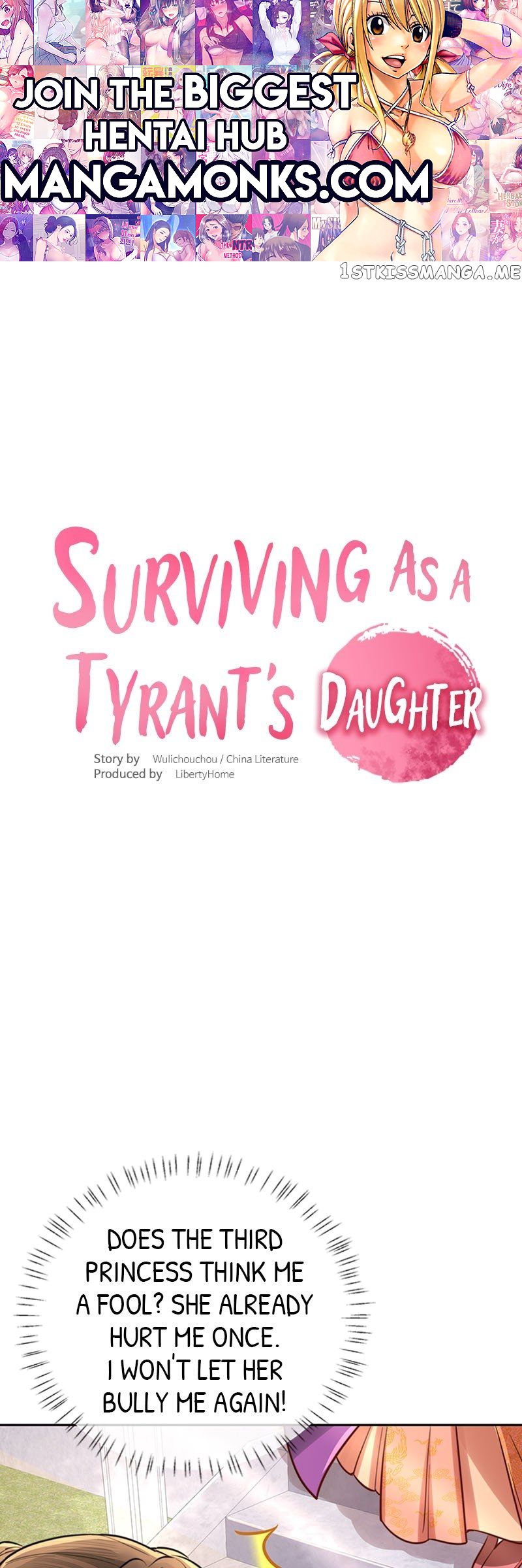 Survival Methods of the Cannon Fodder Daughter chapter 24 page 1