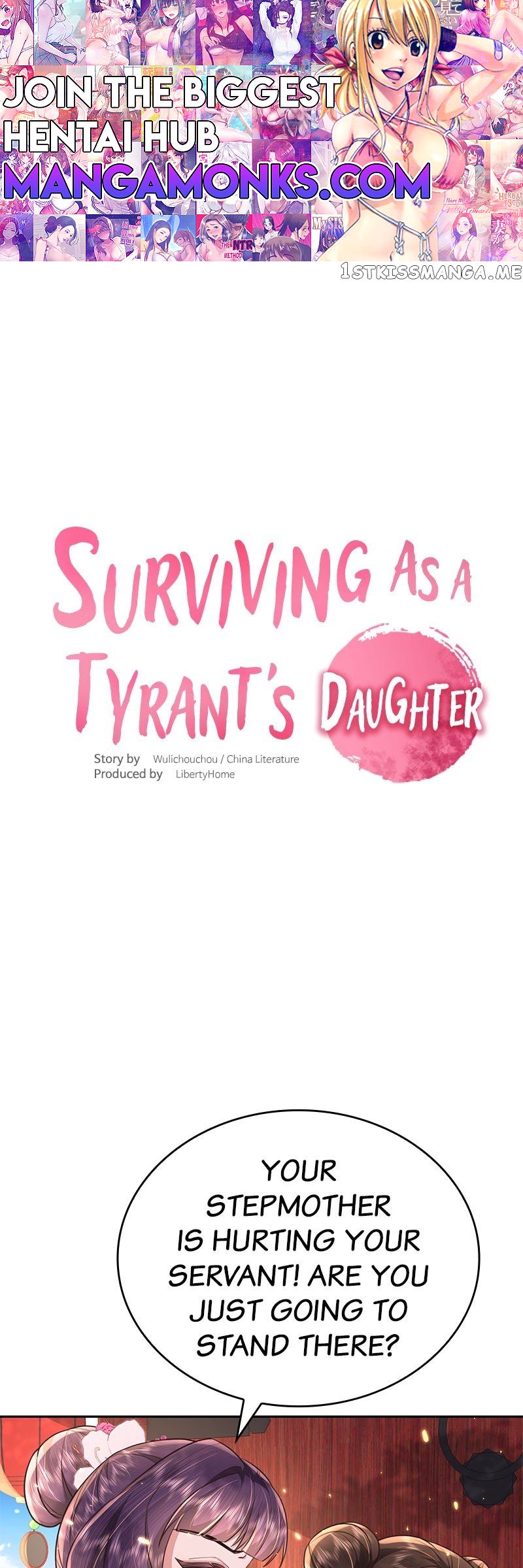 Survival Methods of the Cannon Fodder Daughter chapter 42 page 1