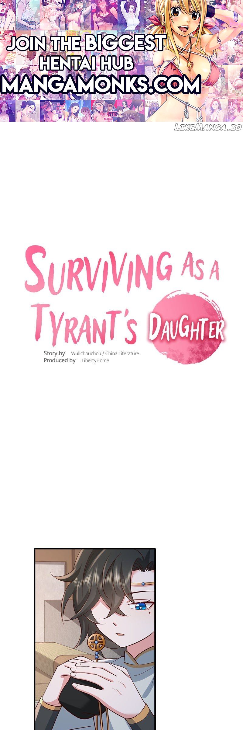 Survival Methods of the Cannon Fodder Daughter chapter 73 page 1