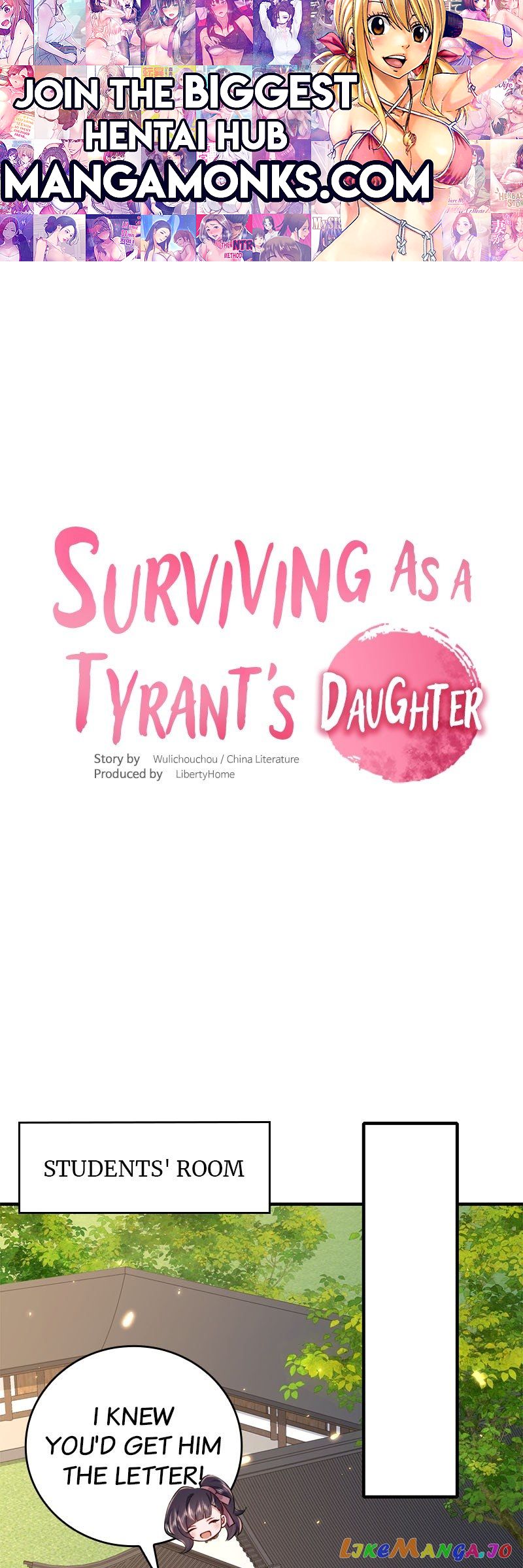 Survival Methods of the Cannon Fodder Daughter chapter 75 page 1