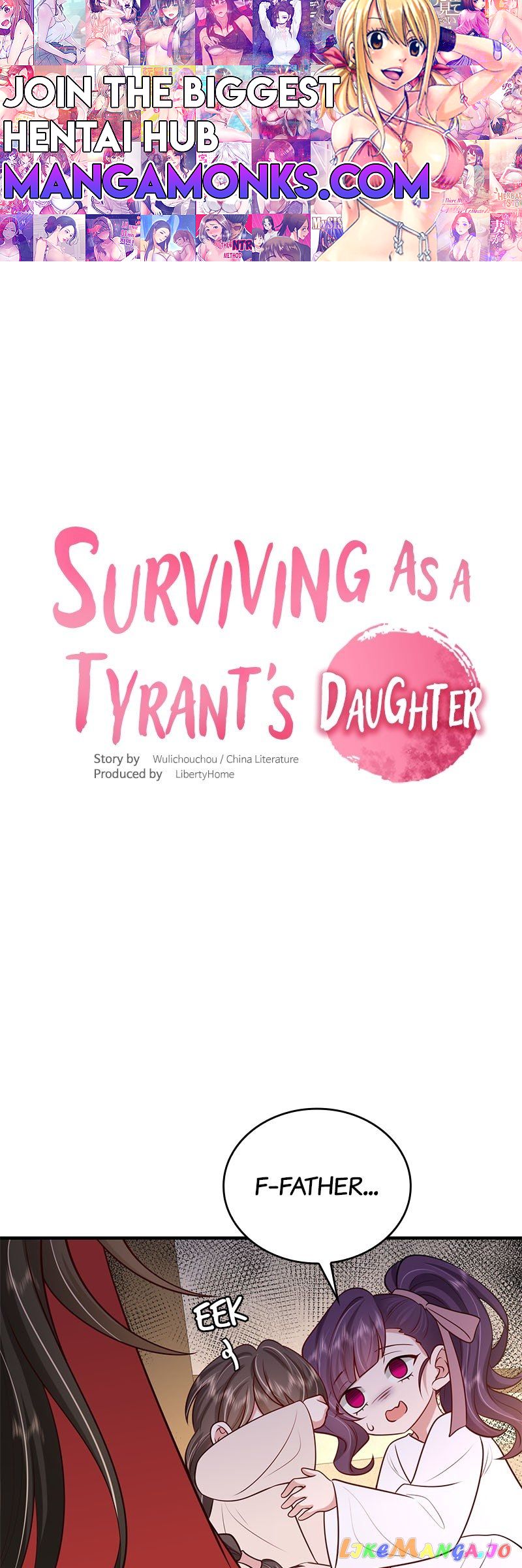 Survival Methods of the Cannon Fodder Daughter chapter 76 page 1