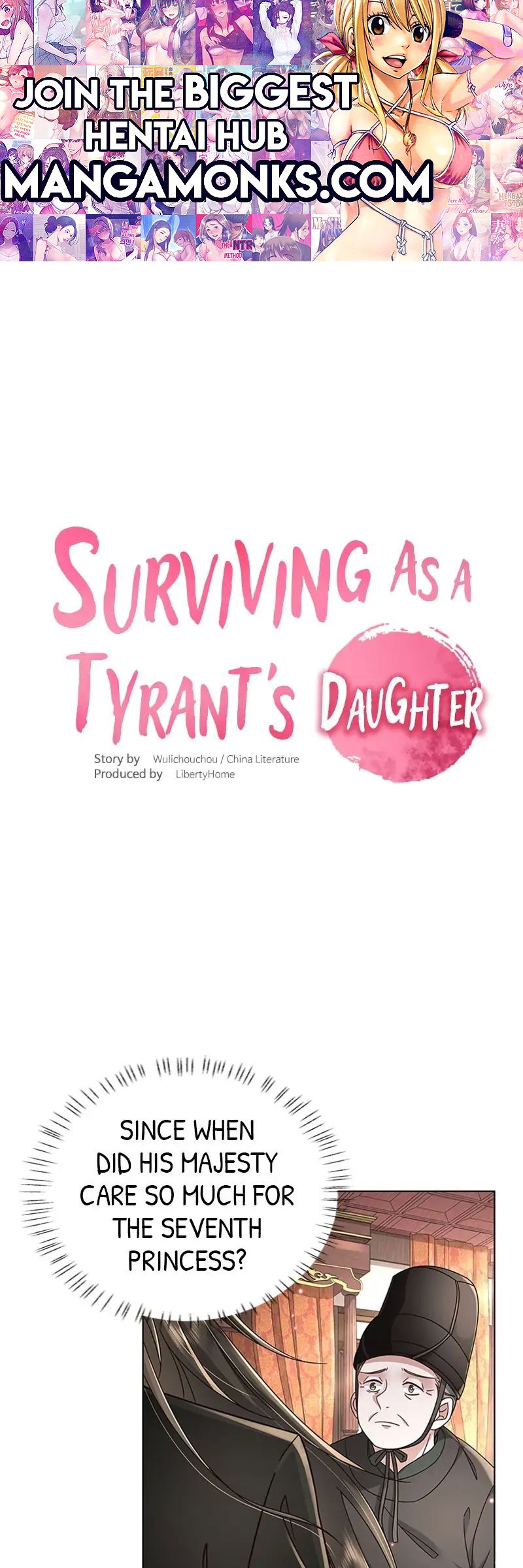 Survival Methods of the Cannon Fodder Daughter chapter 8 page 1