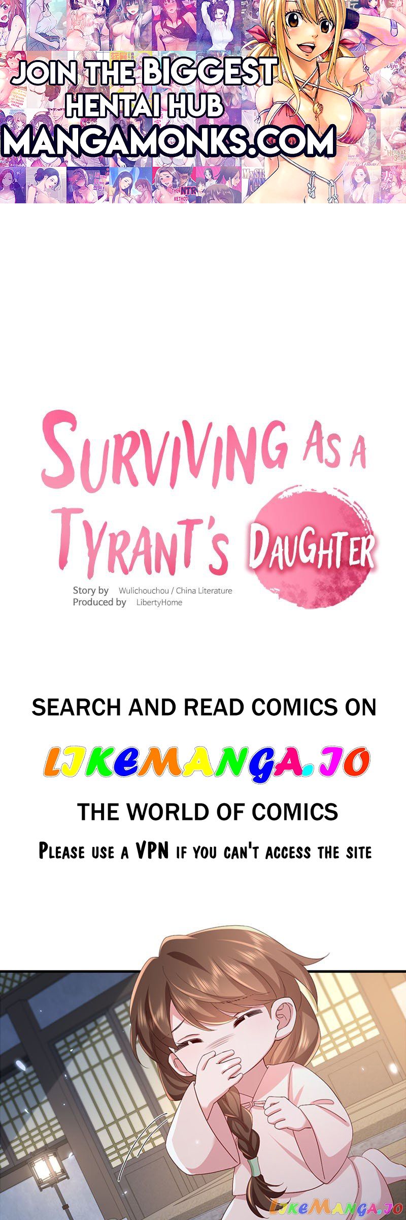 Survival Methods of the Cannon Fodder Daughter chapter 80 page 1