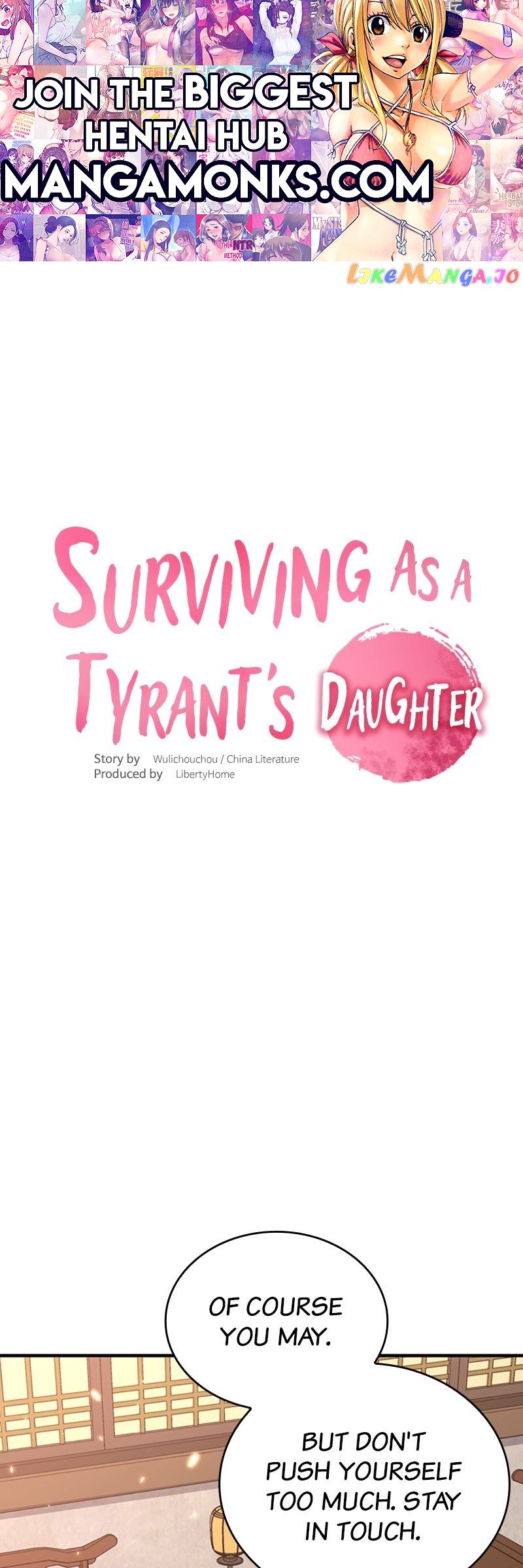 Survival Methods of the Cannon Fodder Daughter chapter 83 page 1