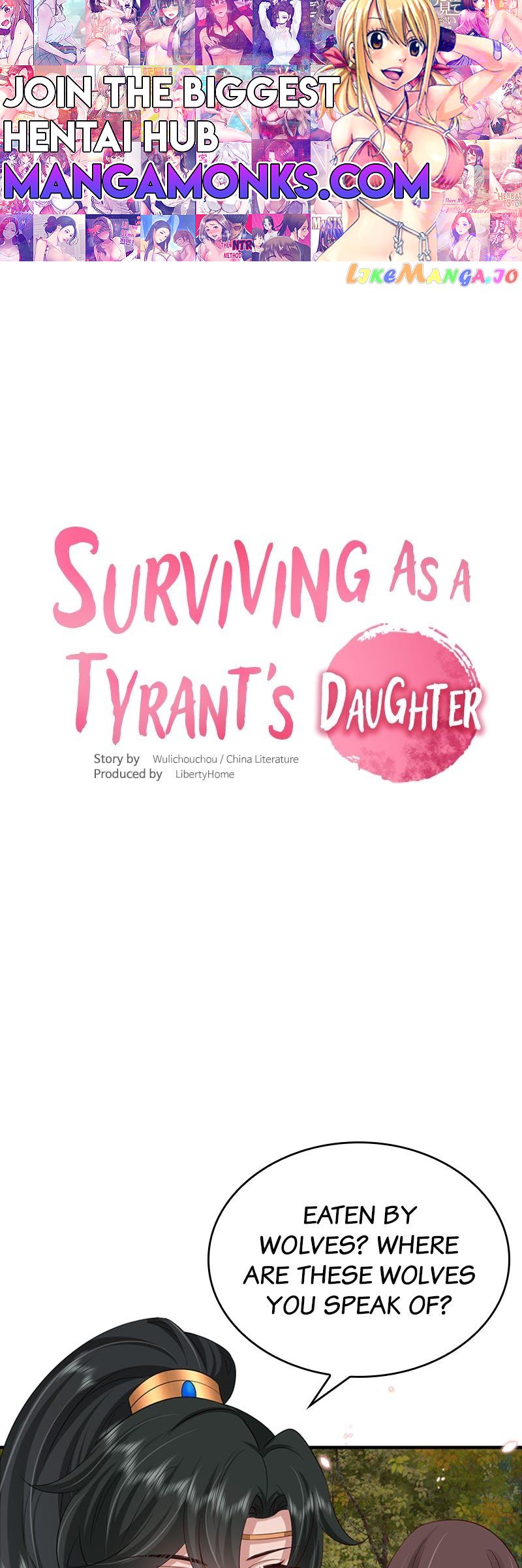 Survival Methods of the Cannon Fodder Daughter chapter 86 page 1