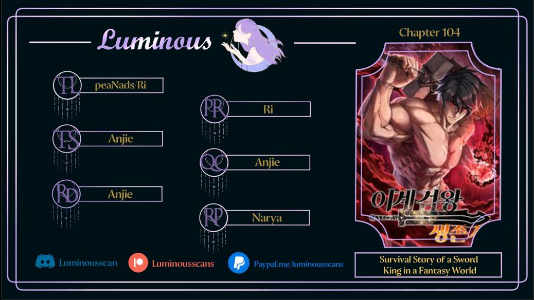 Survival Story of a Sword King in a Fantasy World chapter 104 page 1