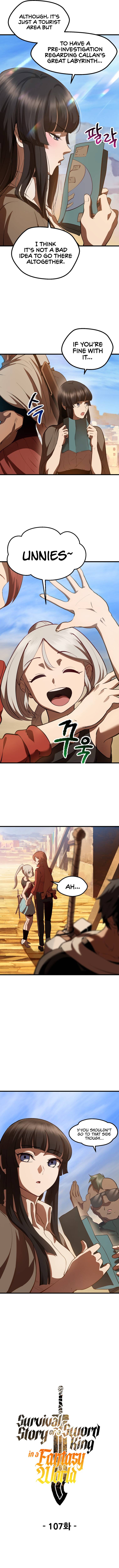 Survival Story of a Sword King in a Fantasy World chapter 107 page 3