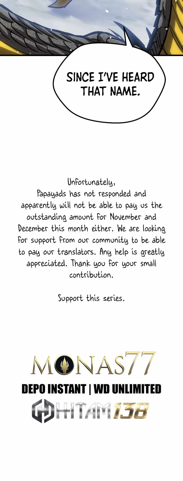 Survival Story of a Sword King in a Fantasy World chapter 159 page 76