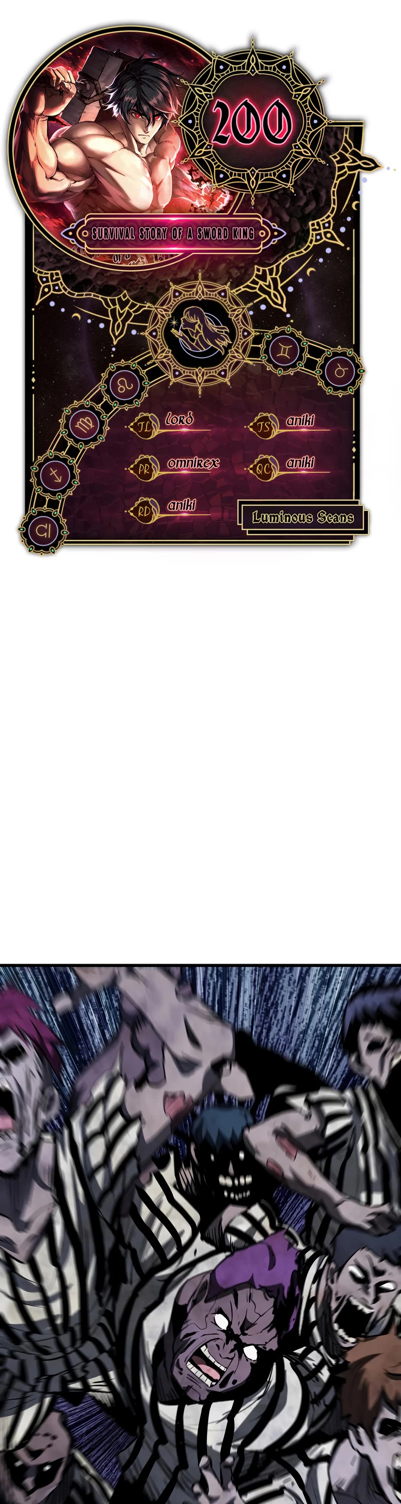 Survival Story of a Sword King in a Fantasy World chapter 200 page 1