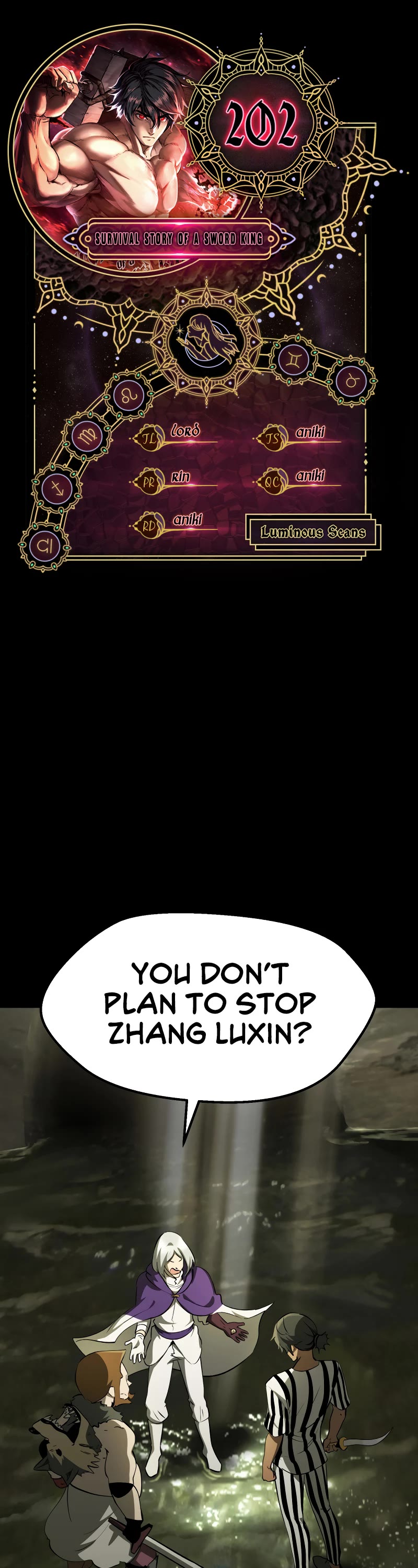 Survival Story of a Sword King in a Fantasy World chapter 202 page 1