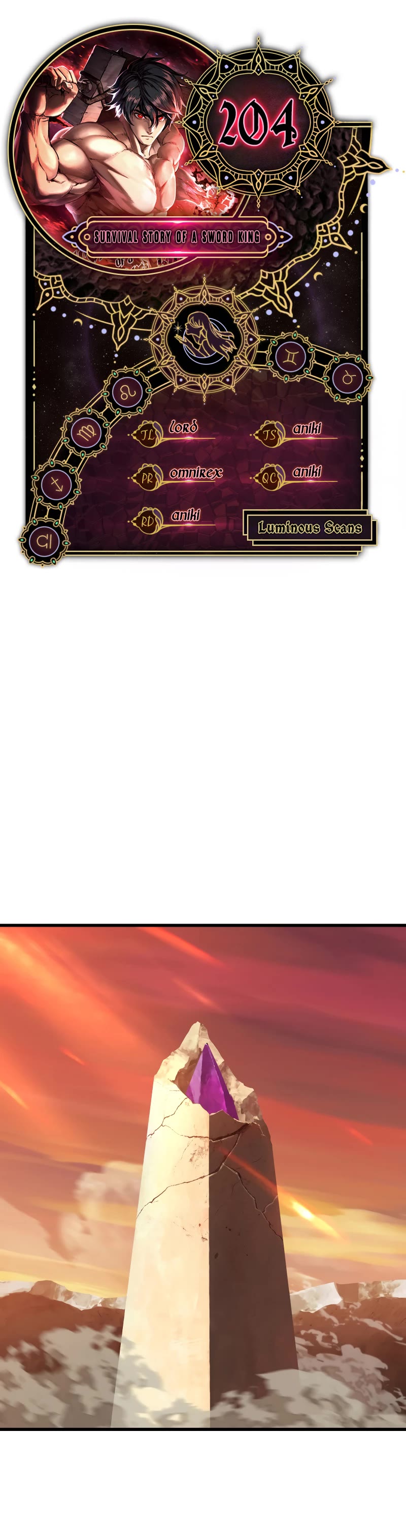 Survival Story of a Sword King in a Fantasy World chapter 204 page 1