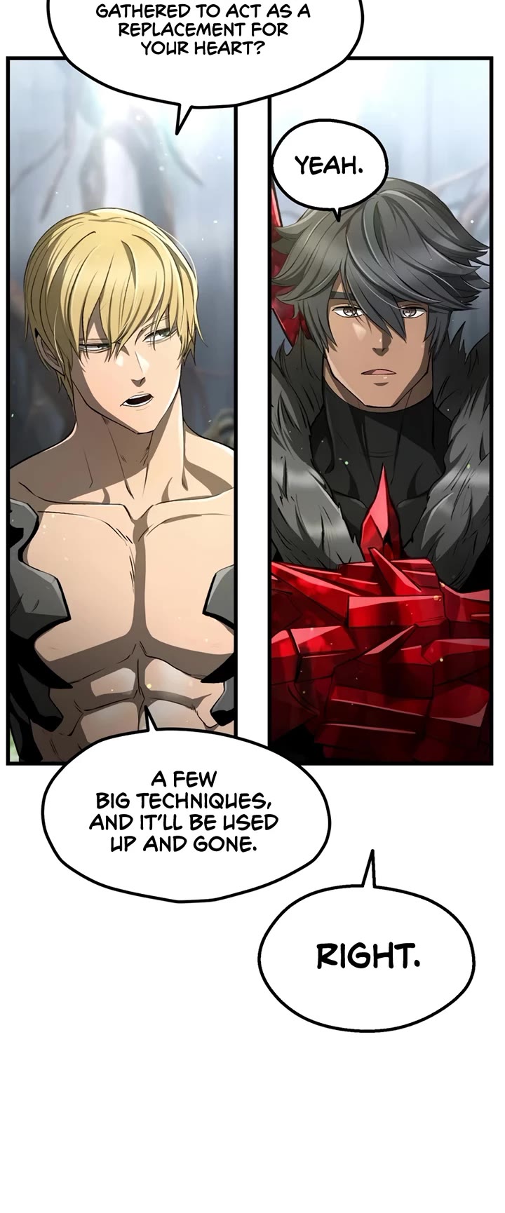 Survival Story of a Sword King in a Fantasy World chapter 252 page 8