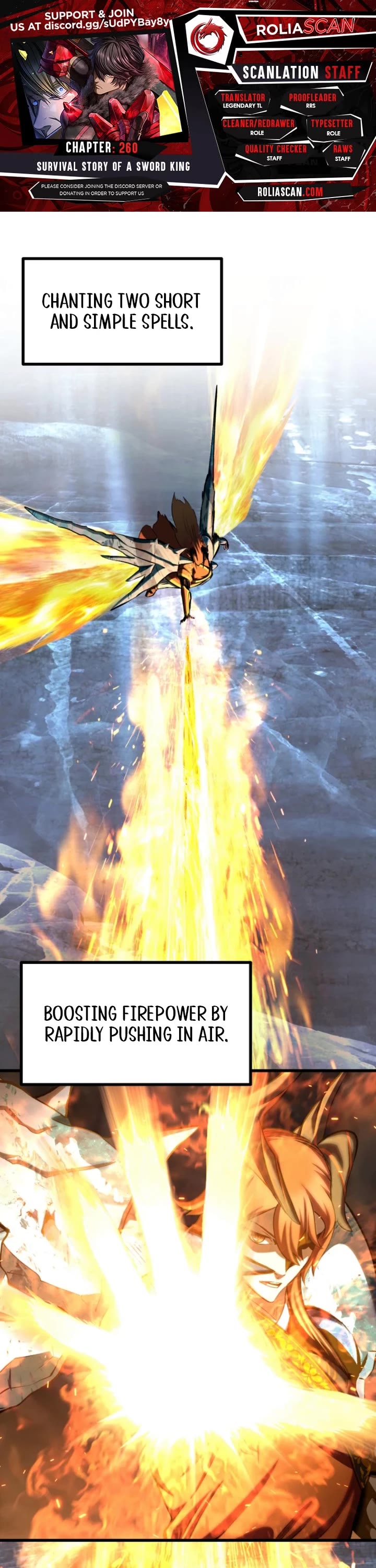 Survival Story of a Sword King in a Fantasy World chapter 260 page 1