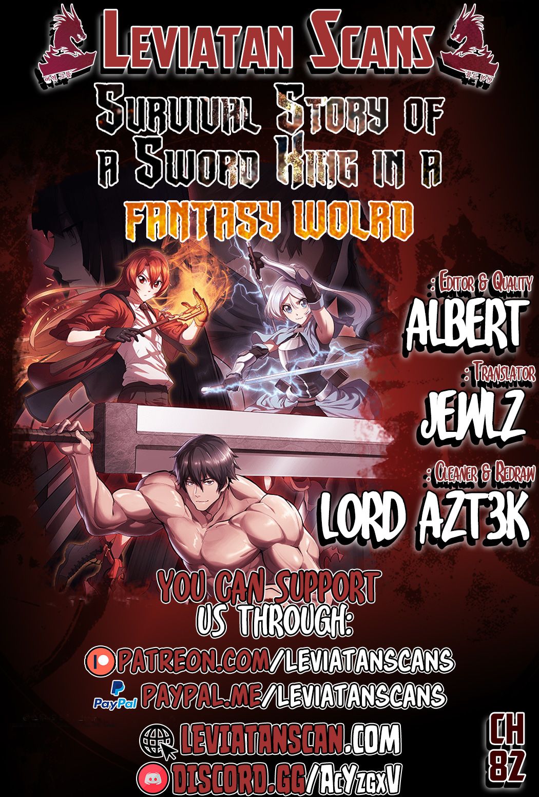 Survival Story of a Sword King in a Fantasy World chapter 82 page 1