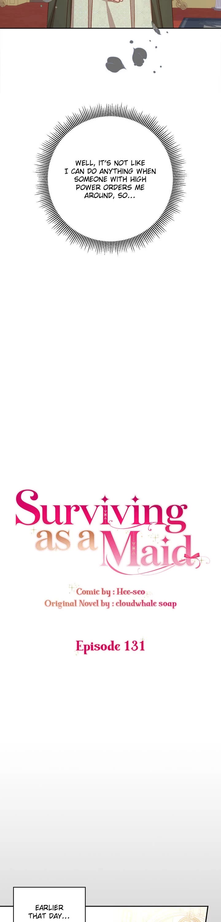 Surviving As A Maid chapter 131 page 2