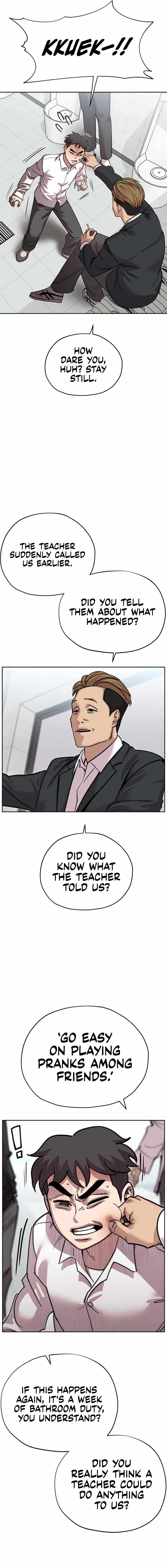 Surviving in A School Bully chapter 5 page 12