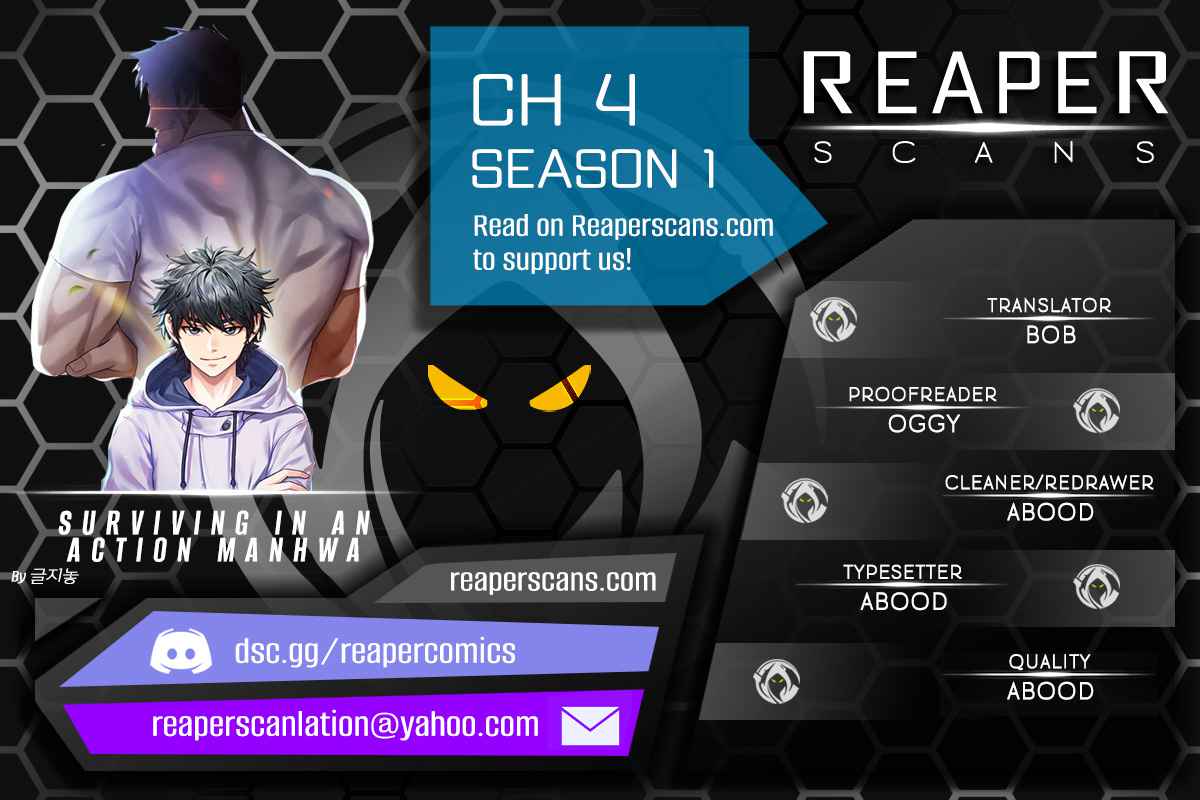 Surviving in an Action Manhwa chapter 4 page 1