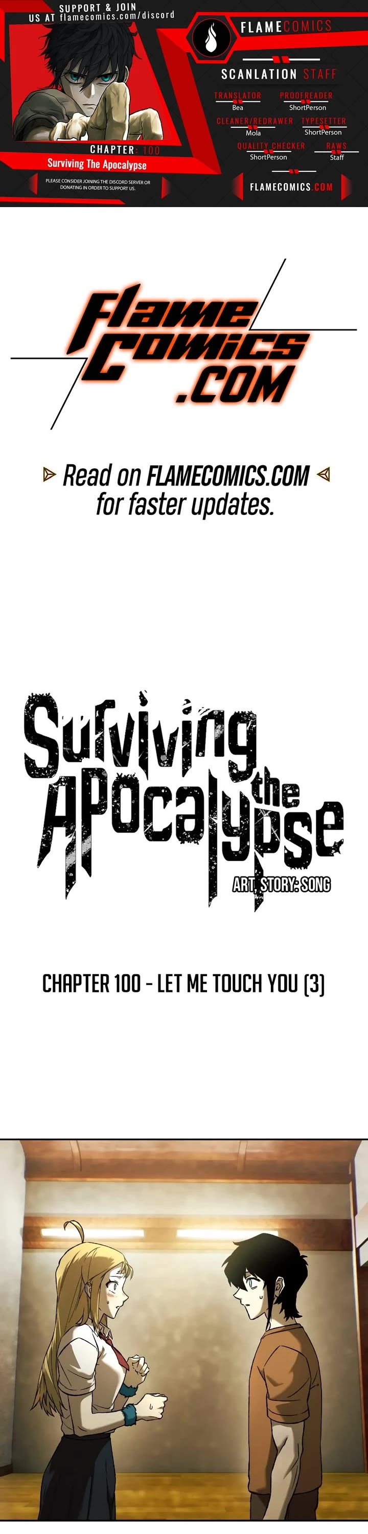 Surviving The Apocalypse chapter 100 page 1
