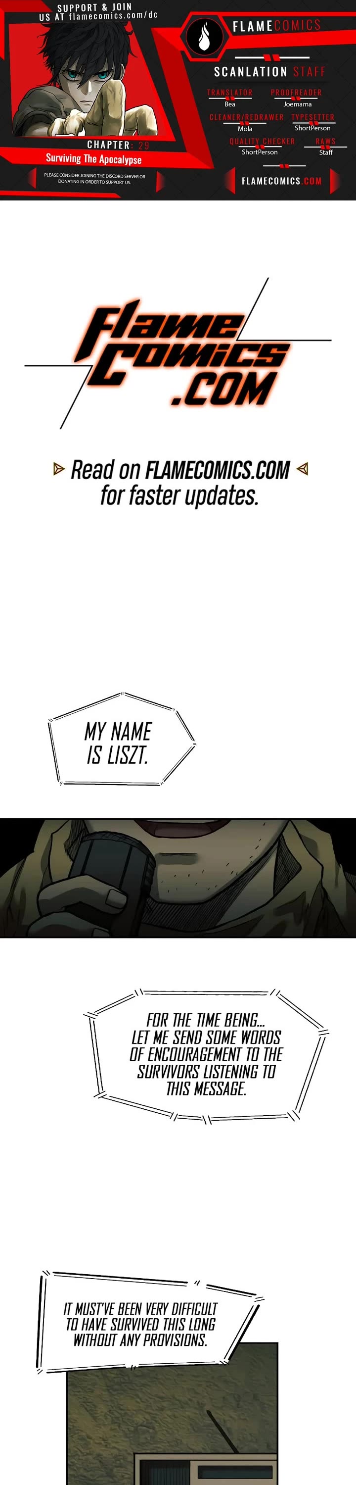 Surviving The Apocalypse chapter 29 page 1
