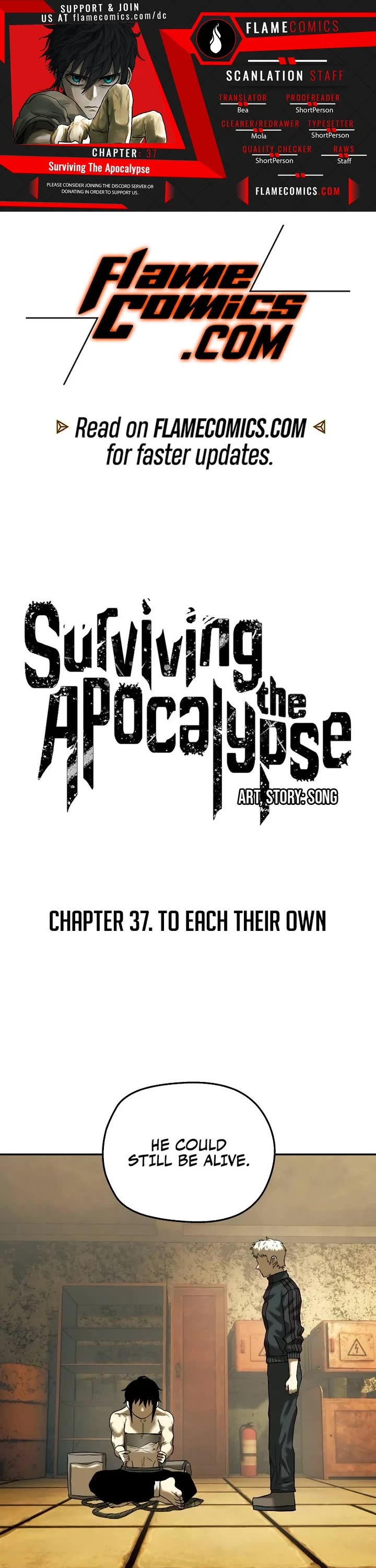 Surviving The Apocalypse chapter 37 page 1