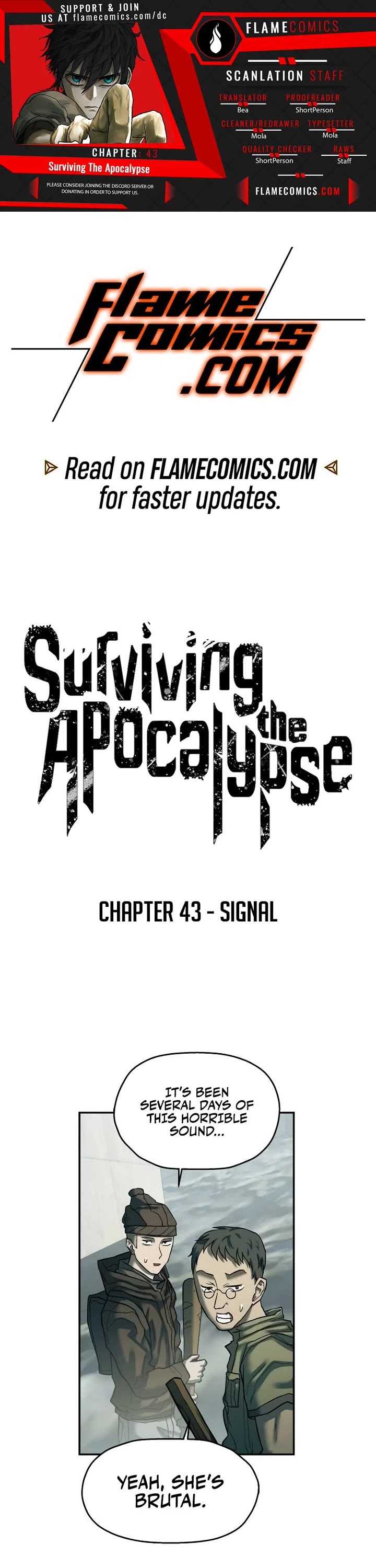 Surviving The Apocalypse chapter 43 page 1