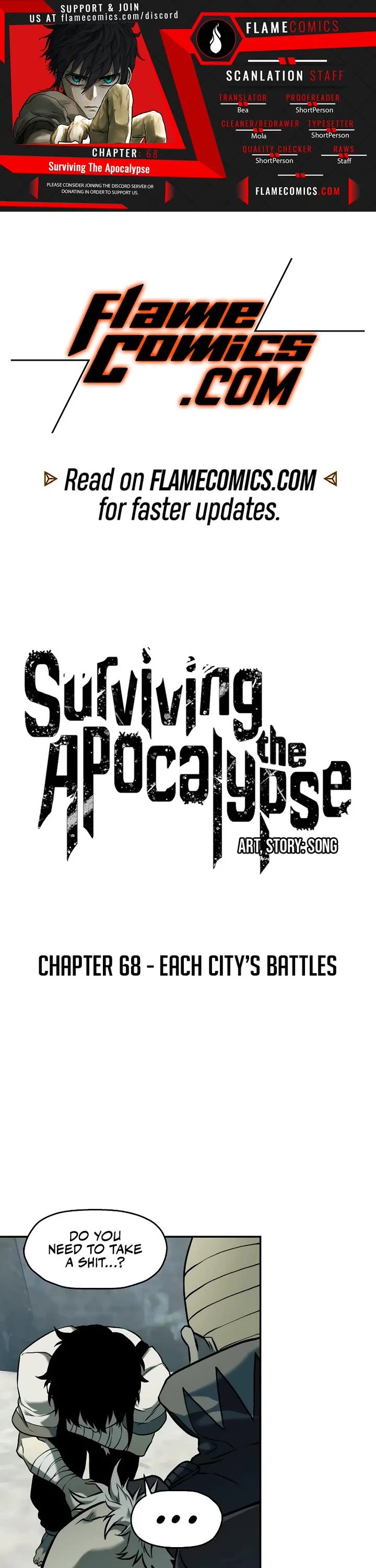 Surviving The Apocalypse chapter 68 page 1