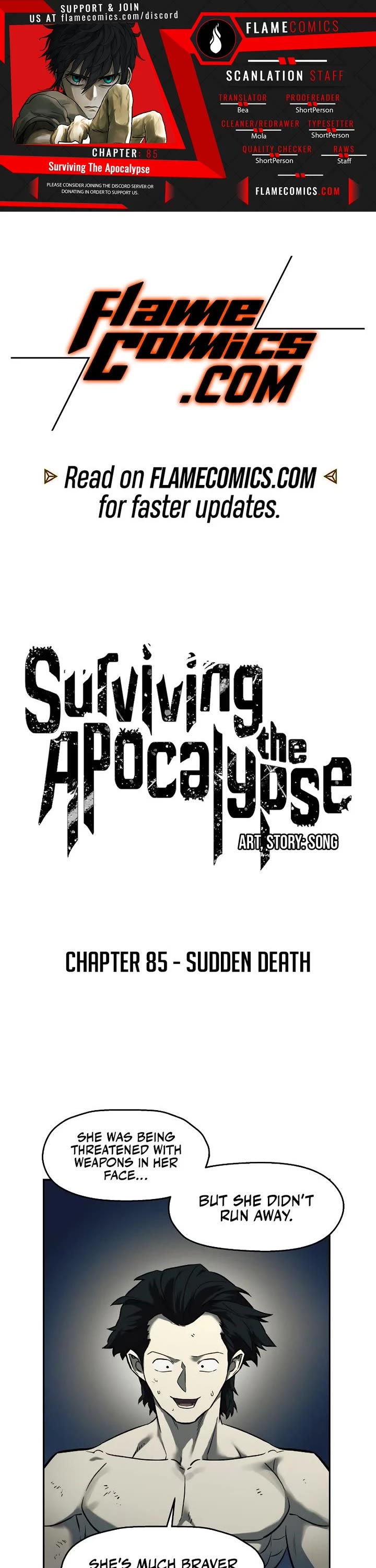 Surviving The Apocalypse chapter 85 page 1