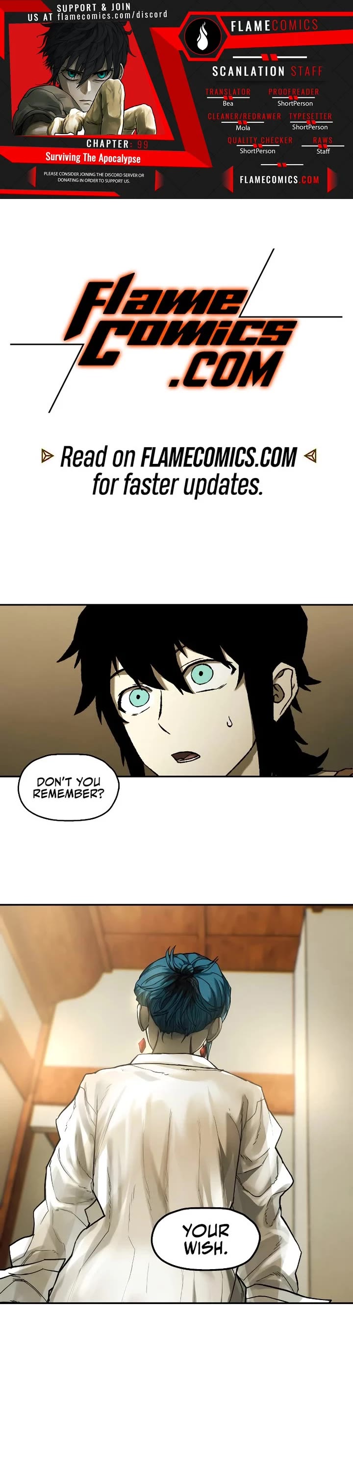 Surviving The Apocalypse chapter 99 page 1