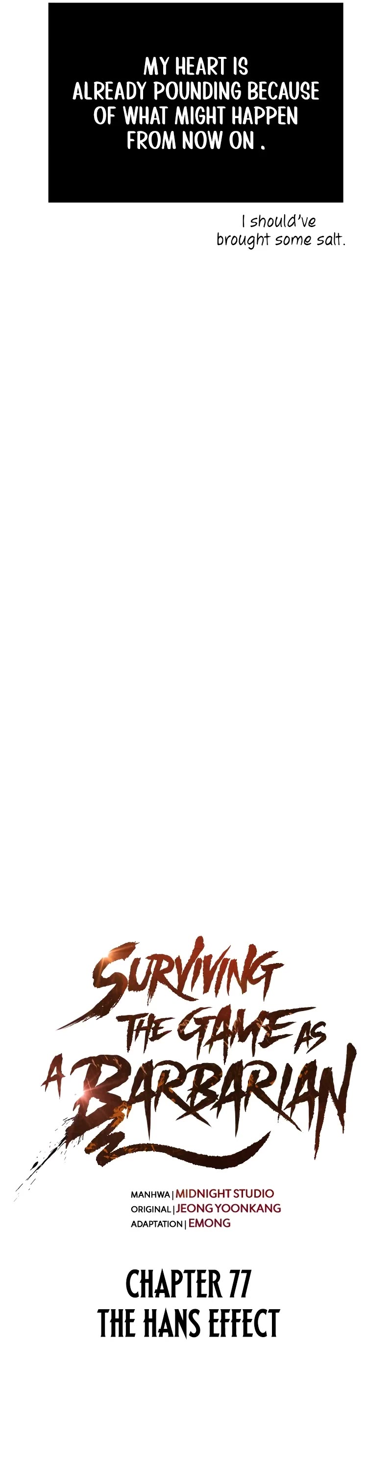 Surviving The Game As A Barbarian chapter 77 page 7