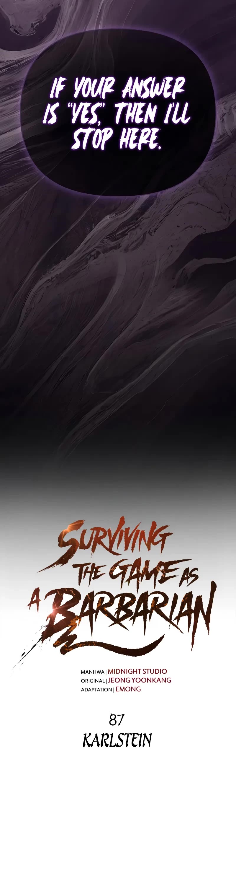 Surviving The Game As A Barbarian chapter 87 page 6