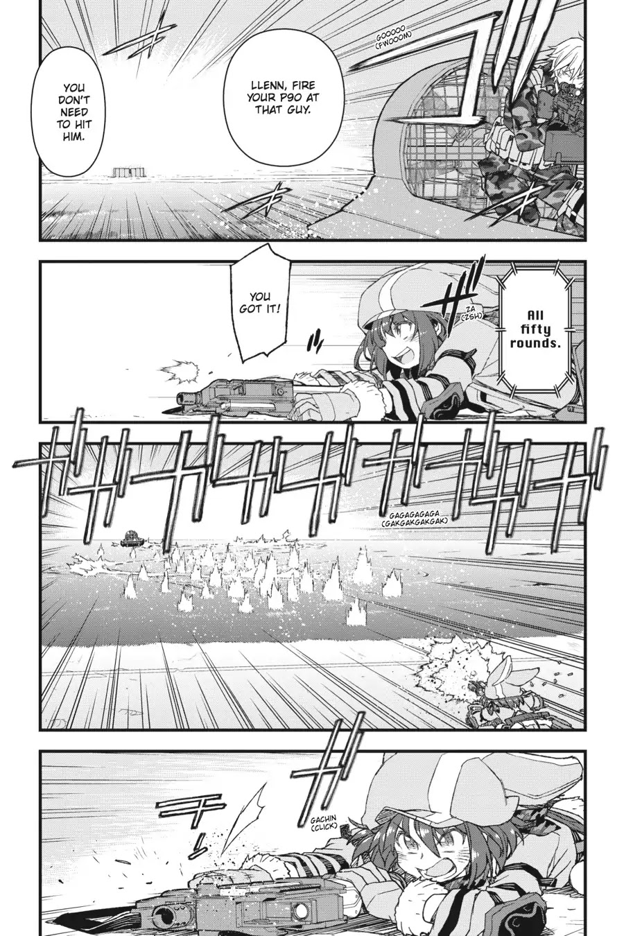 Sword Art Online Alternative - Gun Gale Online chapter 9 page 4