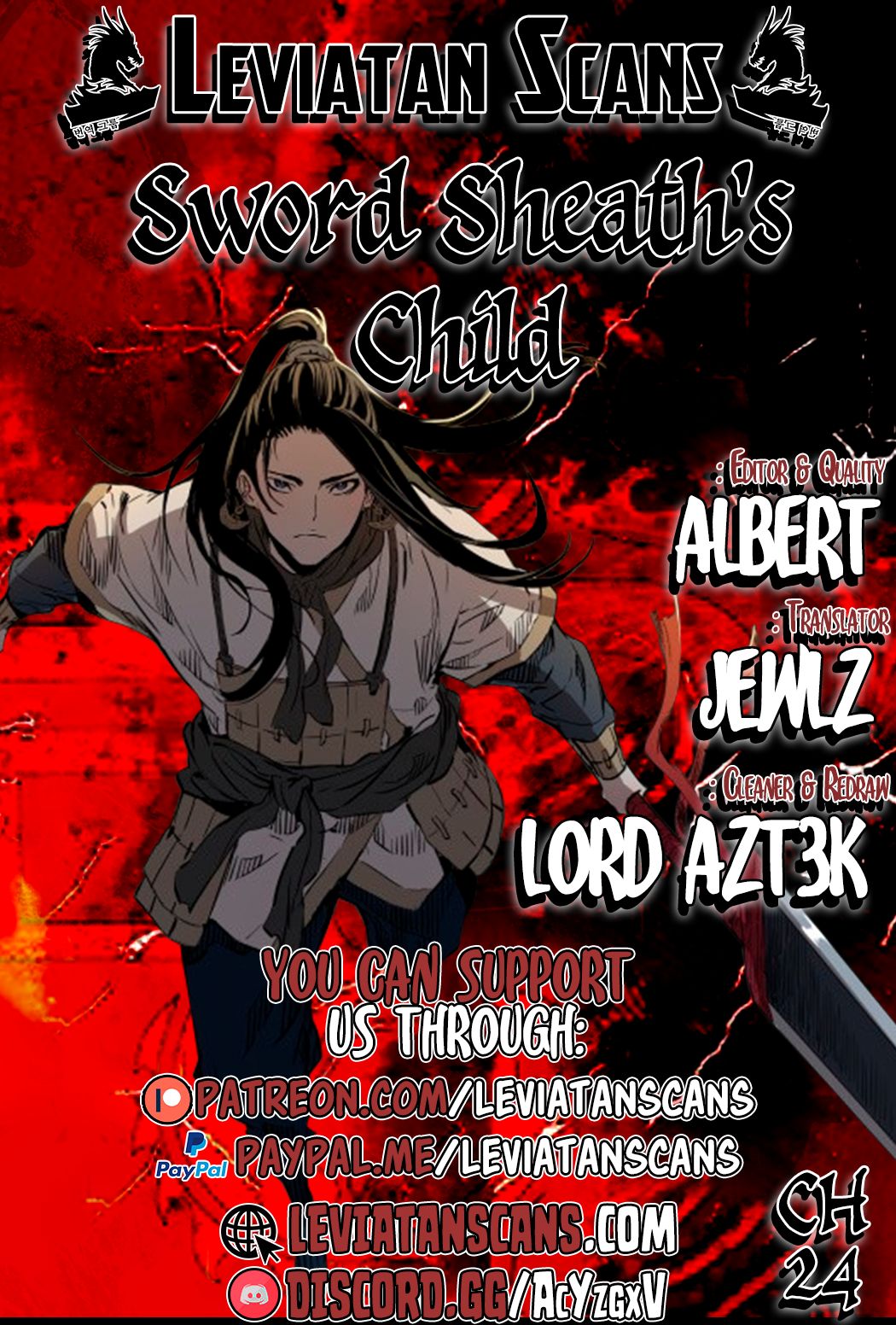 Sword Sheath’s Child chapter 24 page 1
