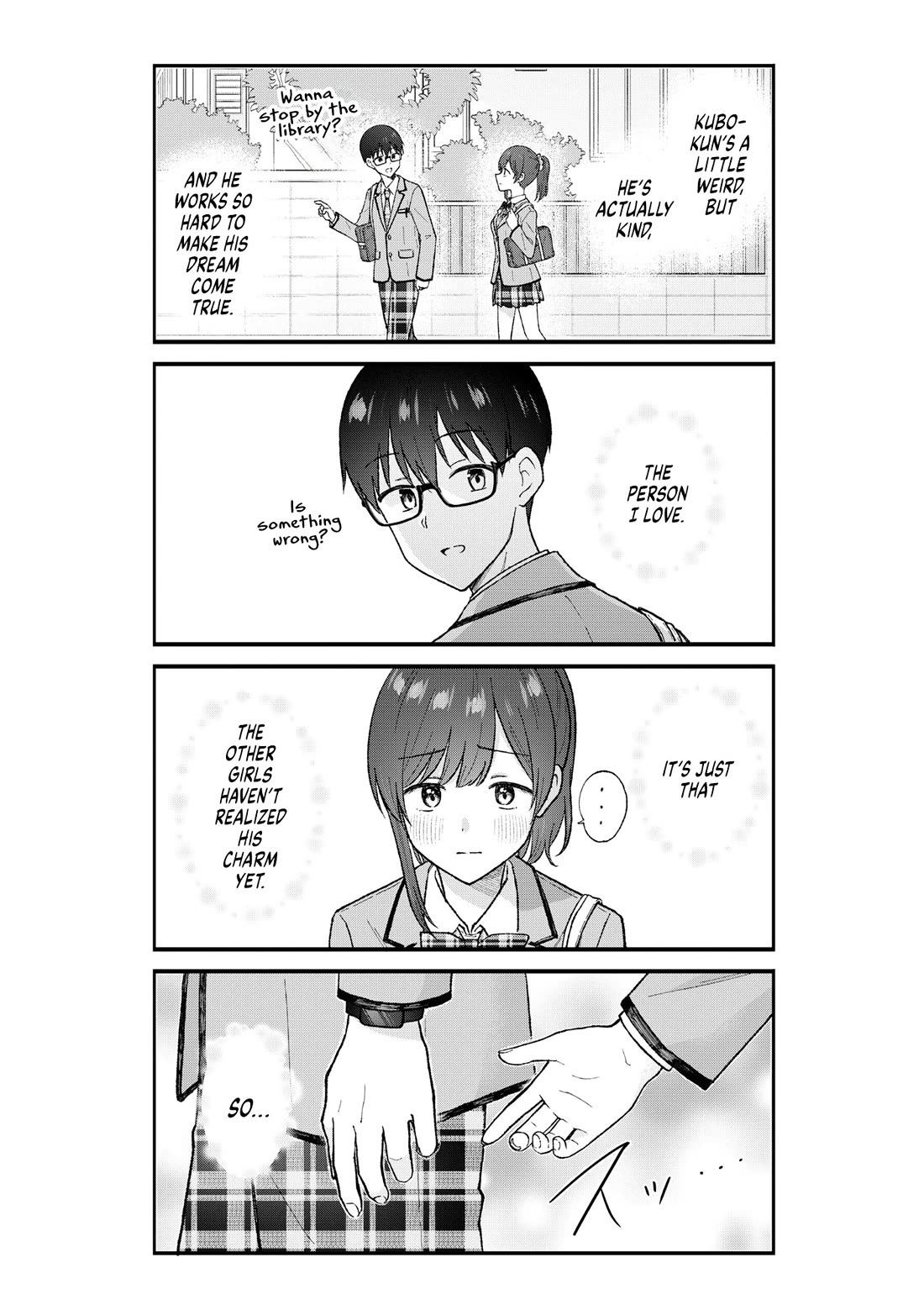 Tactless Kubo Wants to Understand Real Love chapter 1 page 13