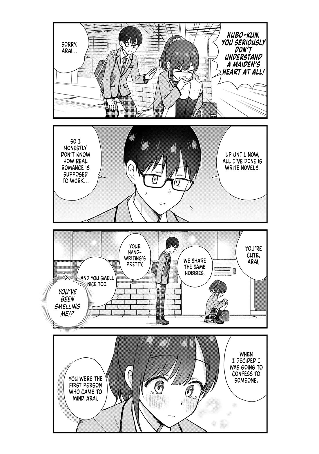 Tactless Kubo Wants to Understand Real Love chapter 1 page 18
