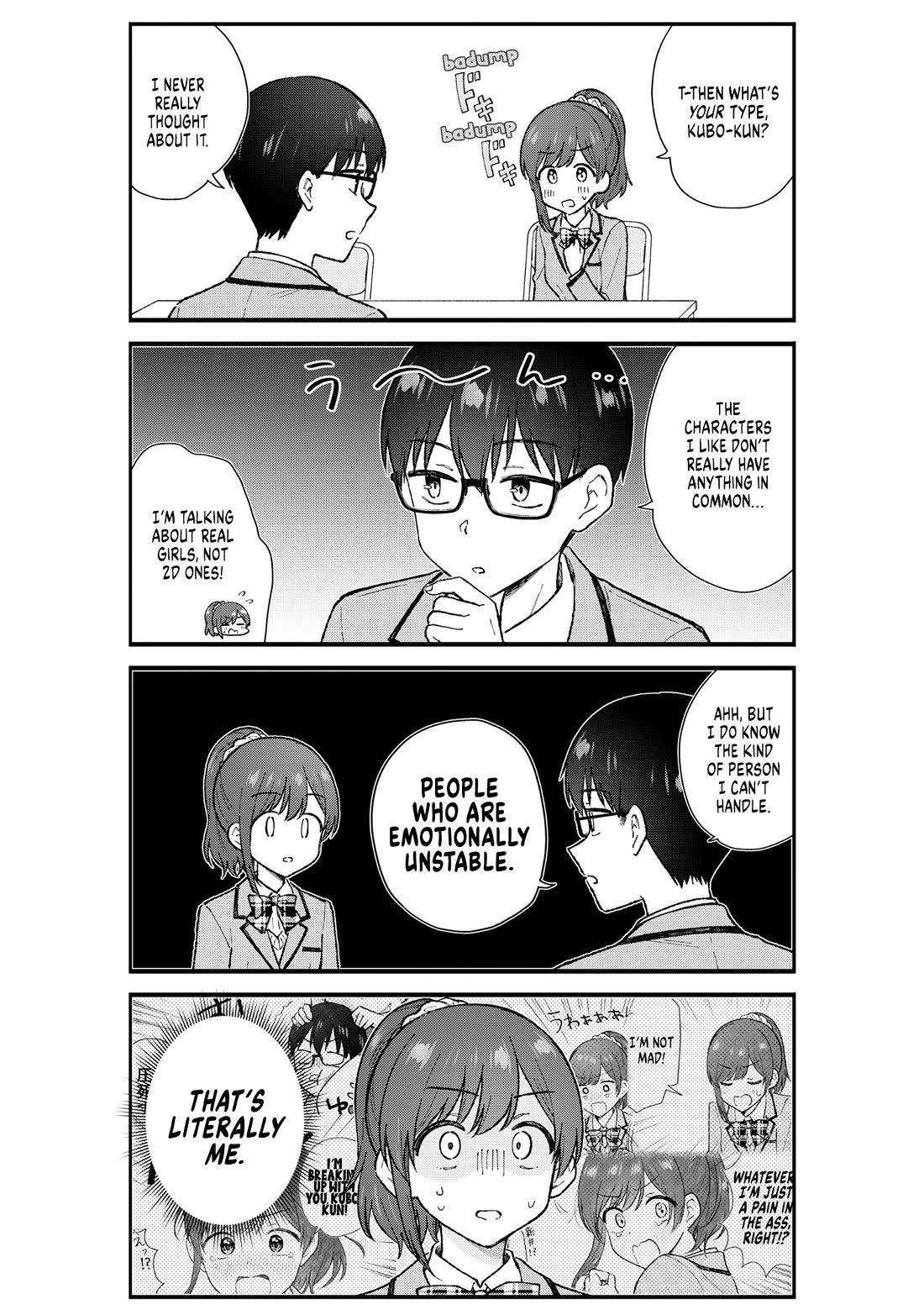 Tactless Kubo Wants to Understand Real Love chapter 5 page 5