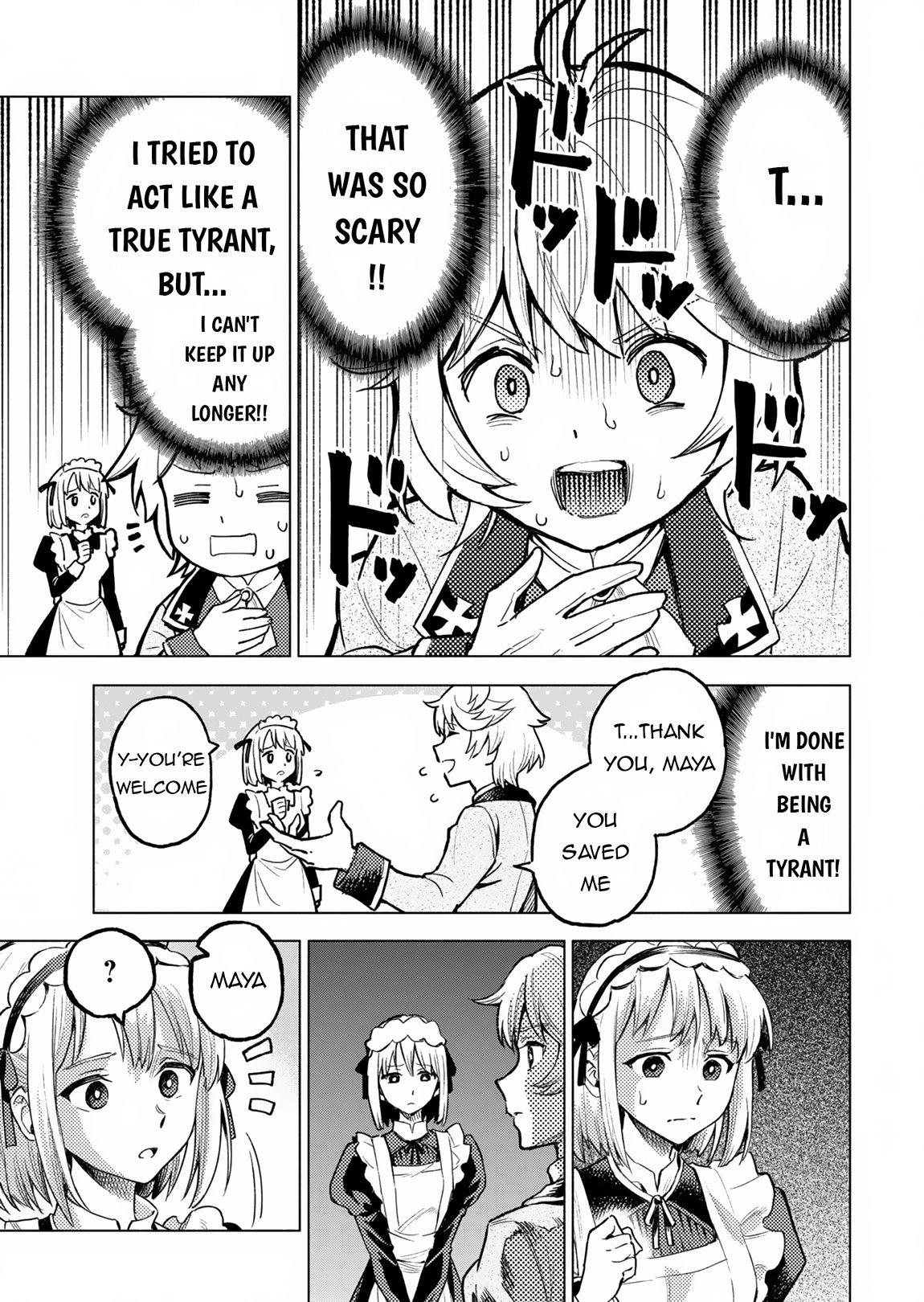 Tada No Murabito No Boku Ga, Sanbyakunen Mae No Boukun Ouji Ni Tensei Shiteshimaimashita ~ Zensei No Chishiki De Ansatsu Flag O Kaihi Shite, Odayaka Ni Ikinokorimasu chapter 1 page 49