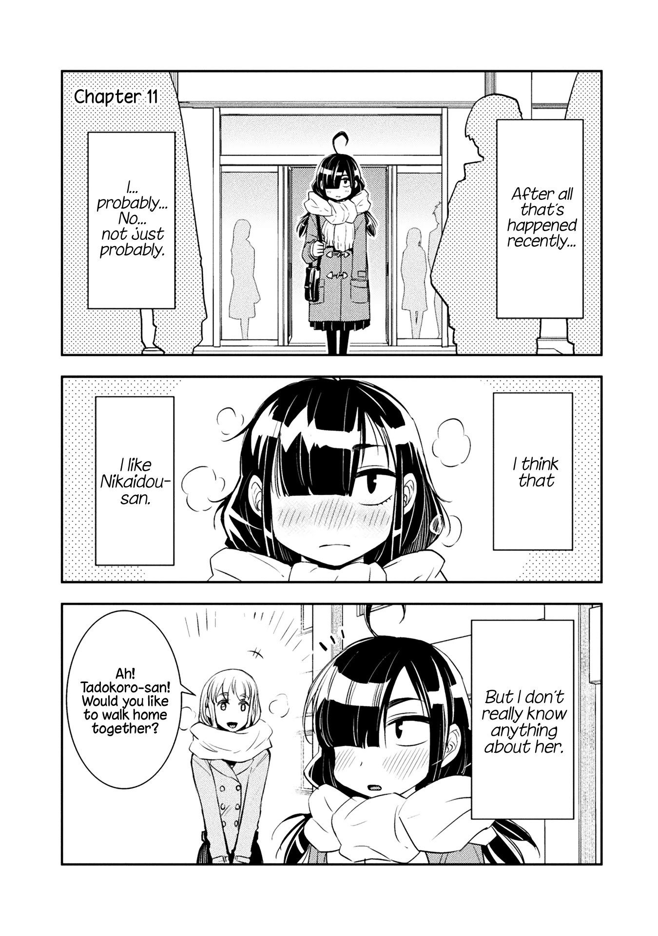 Tadokoro-san chapter 11 page 1
