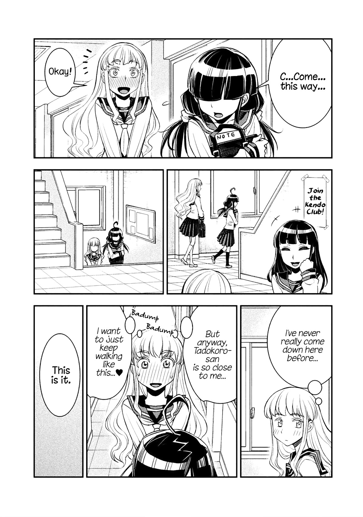 Tadokoro-san chapter 3 page 7