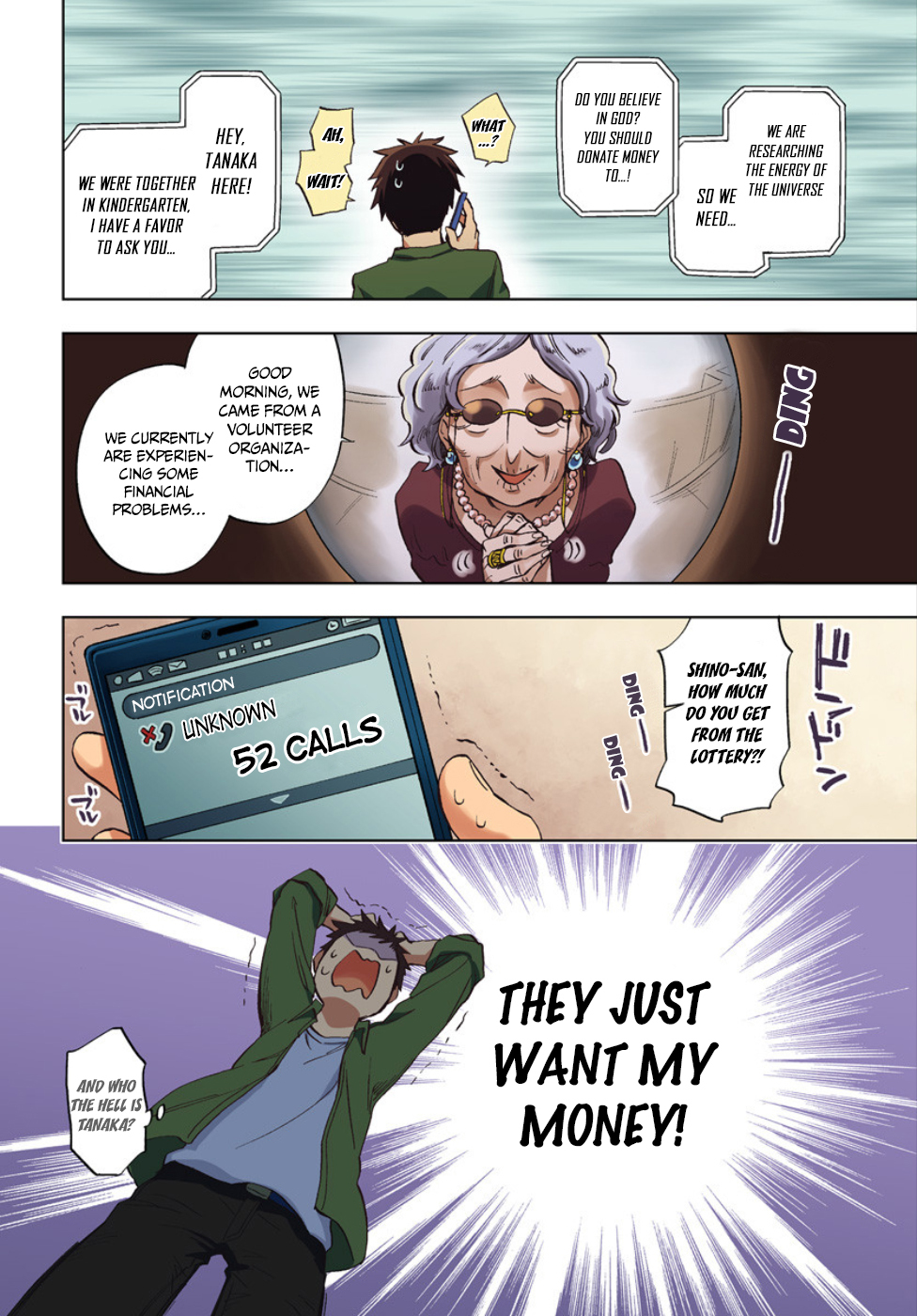 Takarakuji de 40-oku Atattandakedo Isekai ni Ijuu Suru chapter 1 page 3