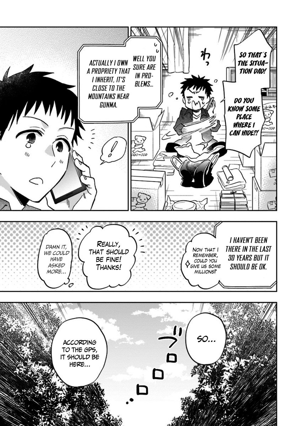 Takarakuji de 40-oku Atattandakedo Isekai ni Ijuu Suru chapter 1 page 4