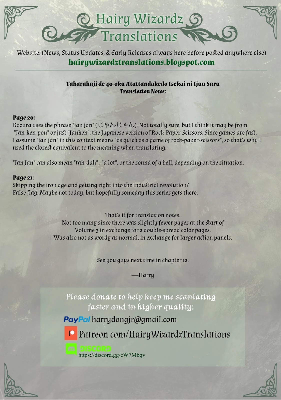 Takarakuji de 40-oku Atattandakedo Isekai ni Ijuu Suru chapter 11 page 29