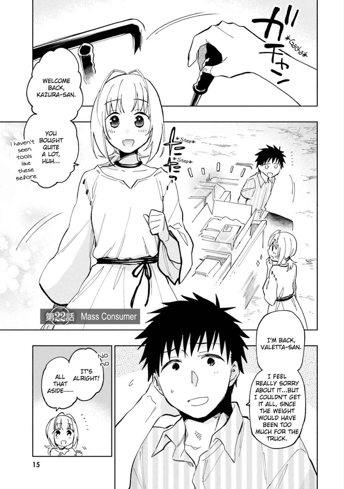 Takarakuji de 40-oku Atattandakedo Isekai ni Ijuu Suru chapter 22 page 1