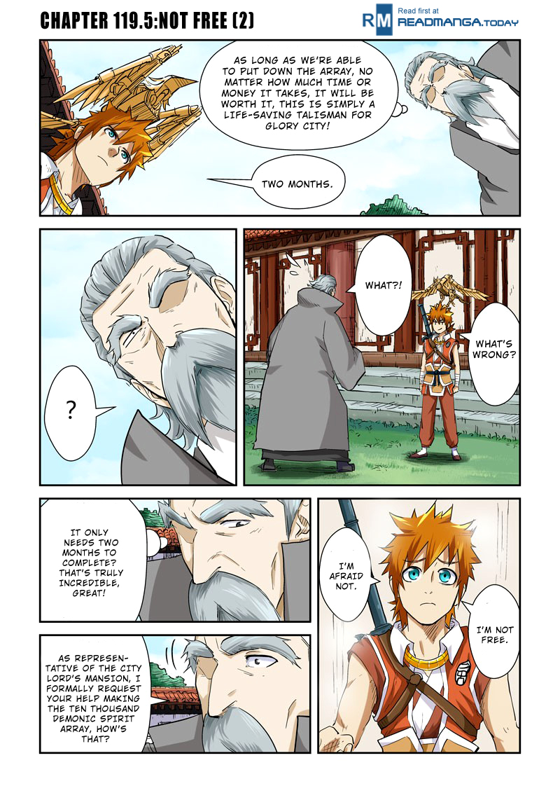 Tales of Demons and Gods chapter 119.5 page 1